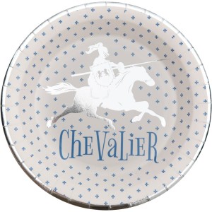 10 Assiettes Chevalier