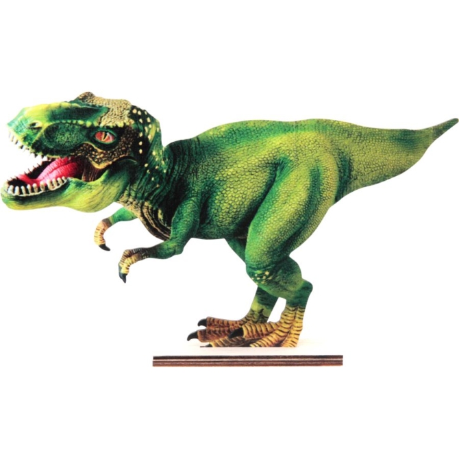 Décor Bois Dinosaure 