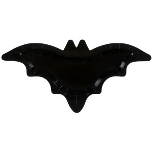 10 Assiettes Chauve-Souris Epouvantail d'Halloween