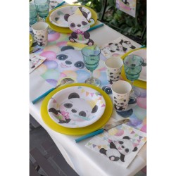 10 Assiettes Baby Panda. n2