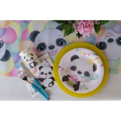 20 Serviettes Baby Panda. n1