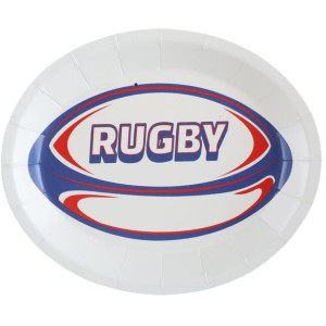 10 Assiettes Rugby