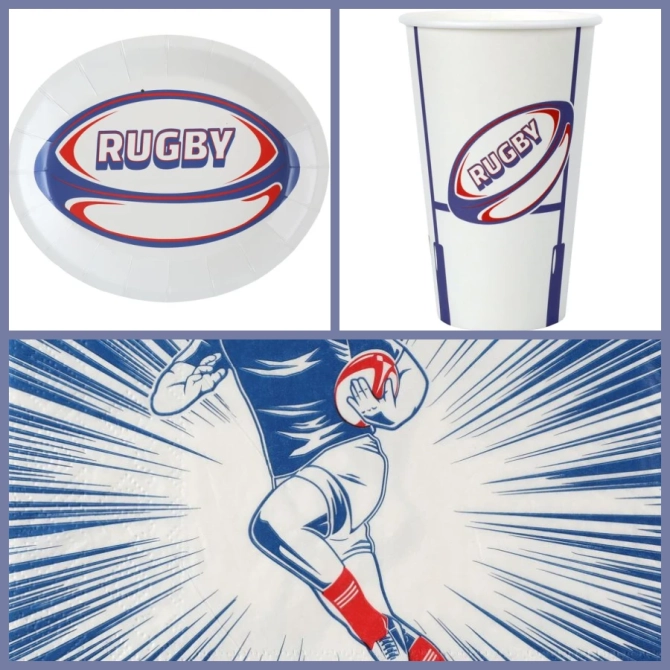 Bo�te � f�te Rugby 