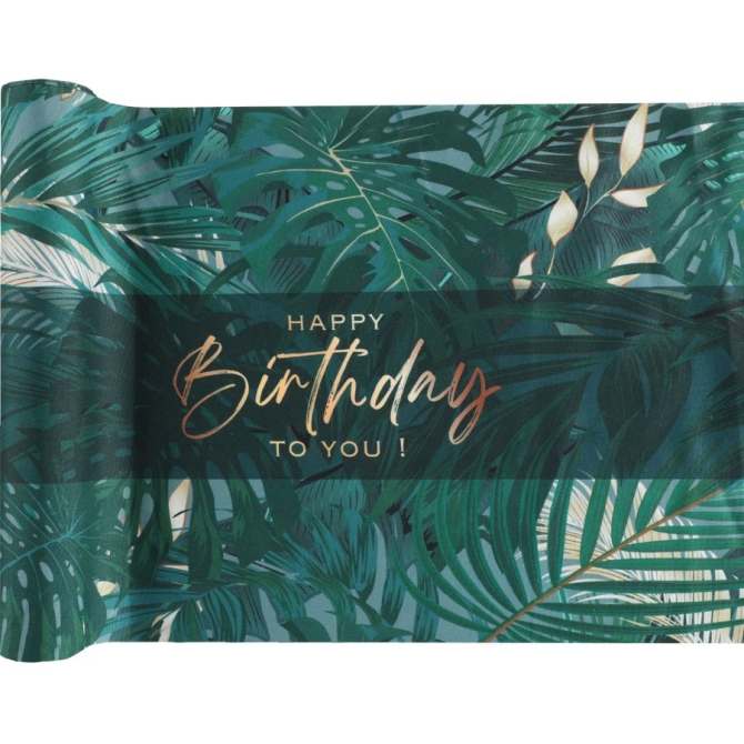 Chemin de Table Birthday Jungle 