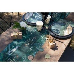 Chemin de Table Birthday Jungle. n°2