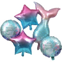 Set de 5 Ballons Aluminium Sirne