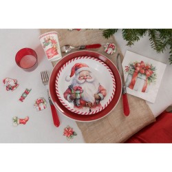 10 Assiettes Père Noël. n°1