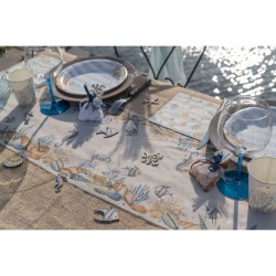 Chemin de Table Coquillage. n°1