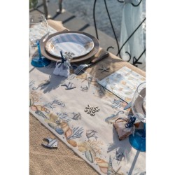 Chemin de Table Coquillage. n°2