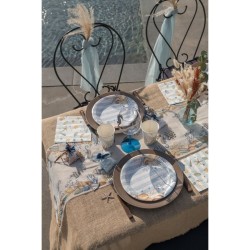 Chemin de Table Coquillage. n°4