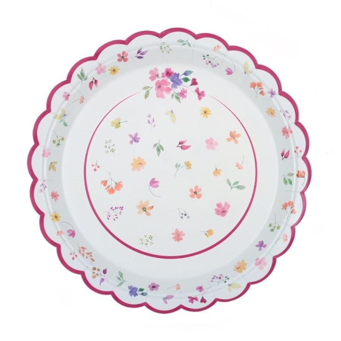 6 Assiettes Printemps 