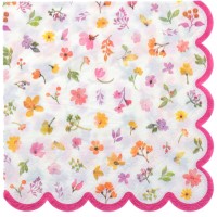 12 Serviettes Printemps