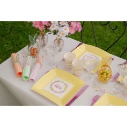 12 Petites Serviettes Printemps Joyeuses P�ques. n�3