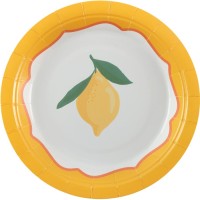 6 Petites Assiettes Dolce Vita Jaune