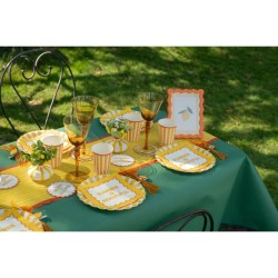 6 Gobelets Dolce Vita Gialli. n�1