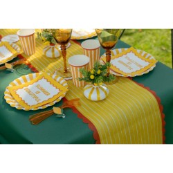 Chemin de Table Dolce Vita Jaune. n�1