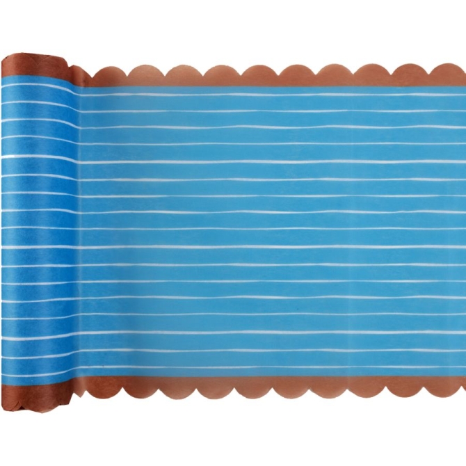 Chemin de Table Dolce Vita Bleu Ciel 