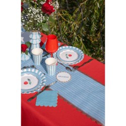 Chemin de Table Dolce Vita Bleu Ciel. n�2