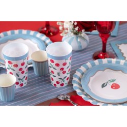 1 Gobelet R�utilisable Dolce Vita Bleu Ciel. n�1