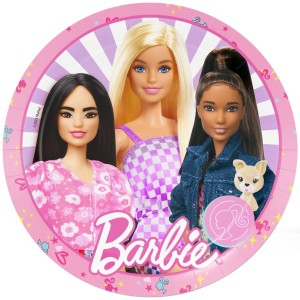 8 Assiettes Barbie