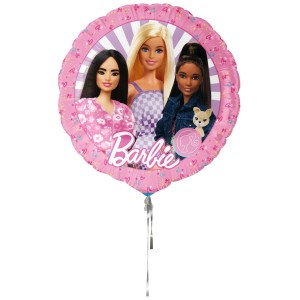 Ballon Aluminium Hélium Barbie - Ø 45 cm