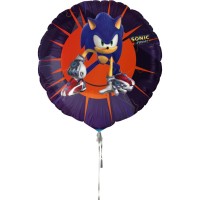 Ballon Aluminium H�lium Sonic Prime - � 45 cm