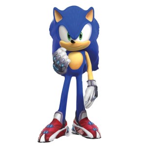 Ballon Aluminium Hélium Géant Sonic Prime - Ø 54 cm