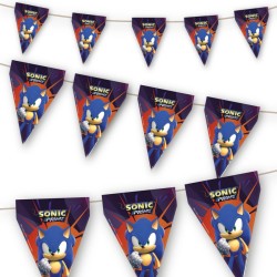 Guirlande Fanions Sonic Prime. n°1