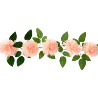 Guirlande Pivoines 140 cm - P�che