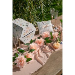 Guirlande Pivoines 140 cm - Pêche. n°2