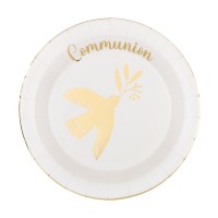 6 Assiettes Communion Birdy