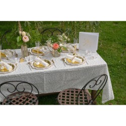 Nappe Petits Coeurs - 240 cm. n�1