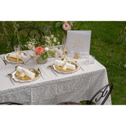 Nappe Petits Coeurs - 240 cm. n�5