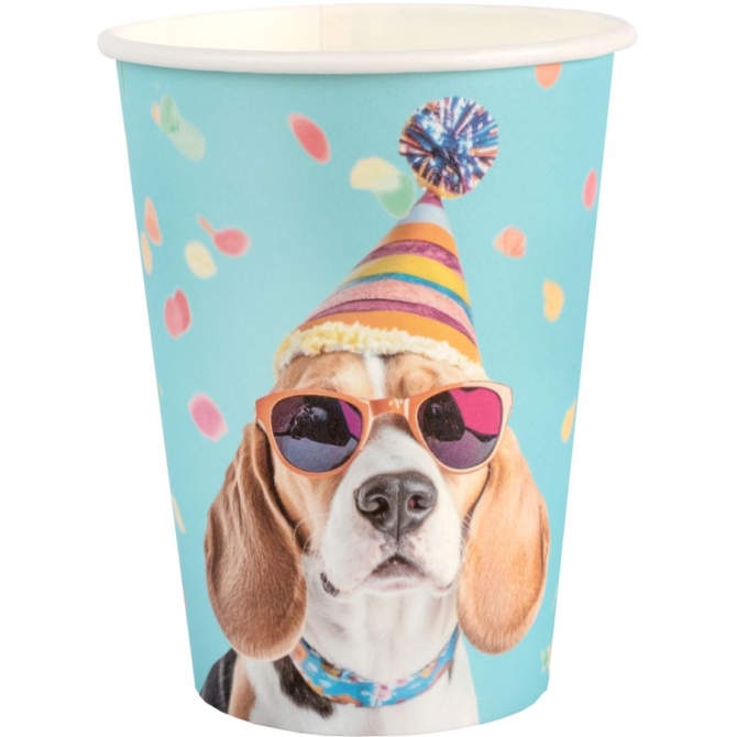 6 Gobelets Doggy Party