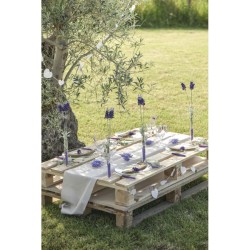 Chemin de Table Naturel en Coton. n°2