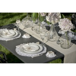 Chemin de Table Naturel en Coton. n°3