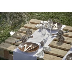 Chemin de Table Naturel en Coton. n°4