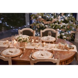 Chemin de Table Naturel en Coton. n°8