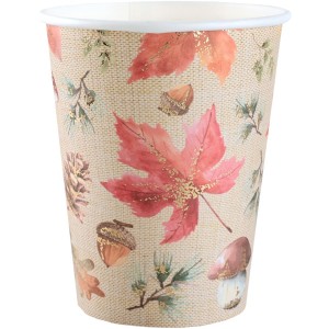 10 Gobelets Automne Enchant�