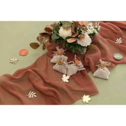 Chemin de Table Terracotta. n°3