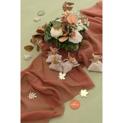 Chemin de Table Terracotta. n°4