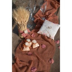 Chemin de Table Terracotta. n°6