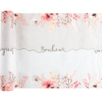 Chemin de Table Amour Floral