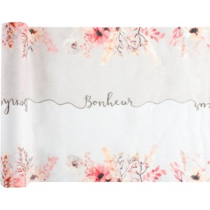 Chemin de Table Amour Floral