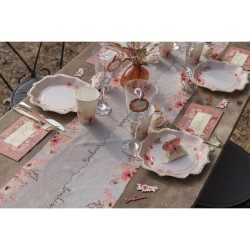 Chemin de Table Amour Floral. n�1
