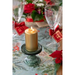Porte-Bougie � Plateau - Vert. n�2
