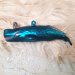 Suspension Dauphin Beluga Bleu (14 cm) - Verre. n°2