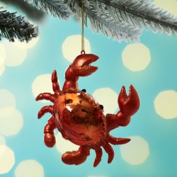 Suspension Crabe (12 cm) - Verre. n°1
