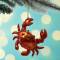Suspension Crabe (12 cm) - Verre images:#1