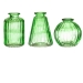 Set de 3 Vases - Vert. n°1